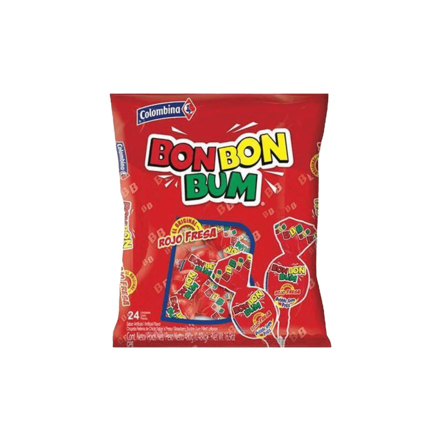 Bon Bon Bum Fresa 24 units