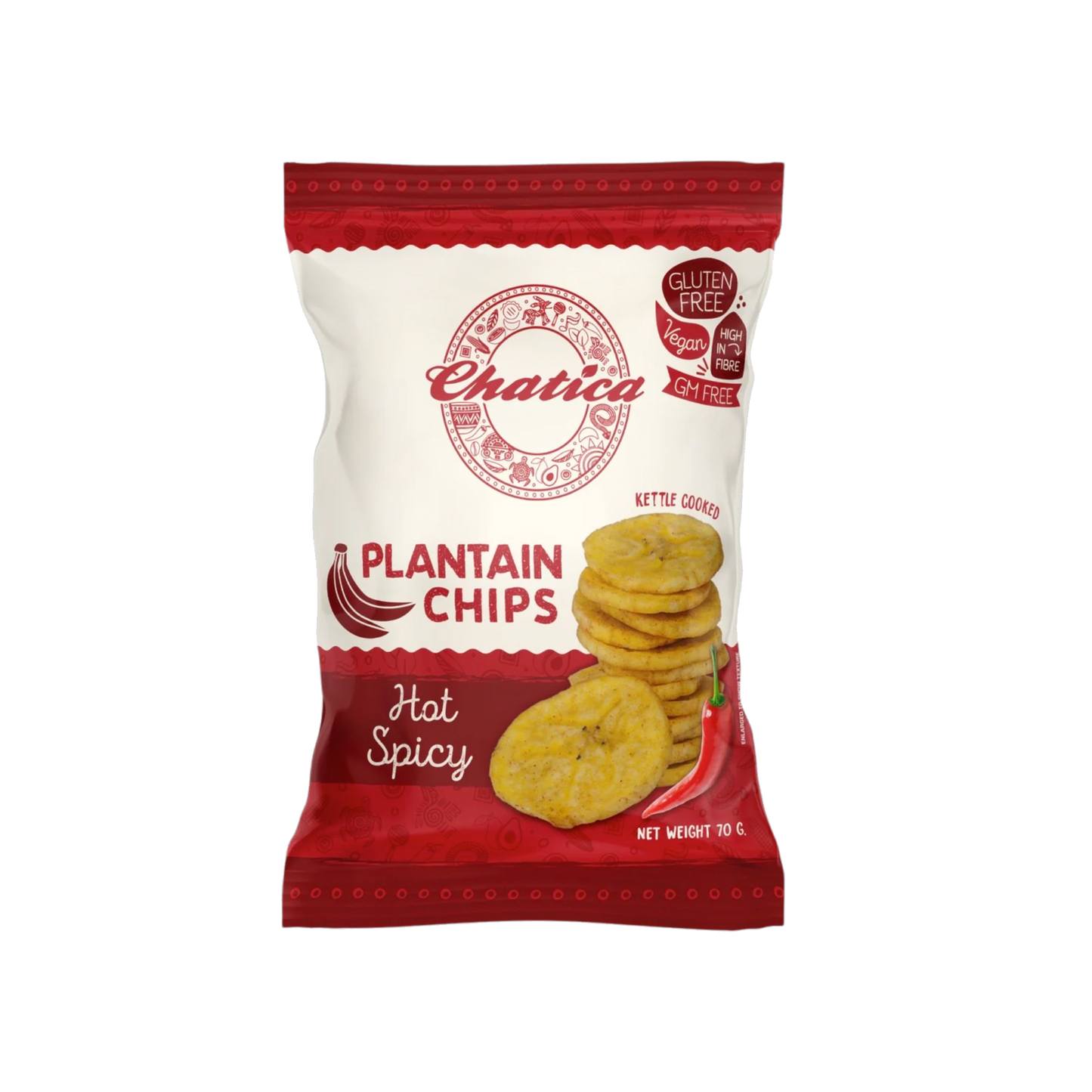 Chatica Platanitos Picantes 70g