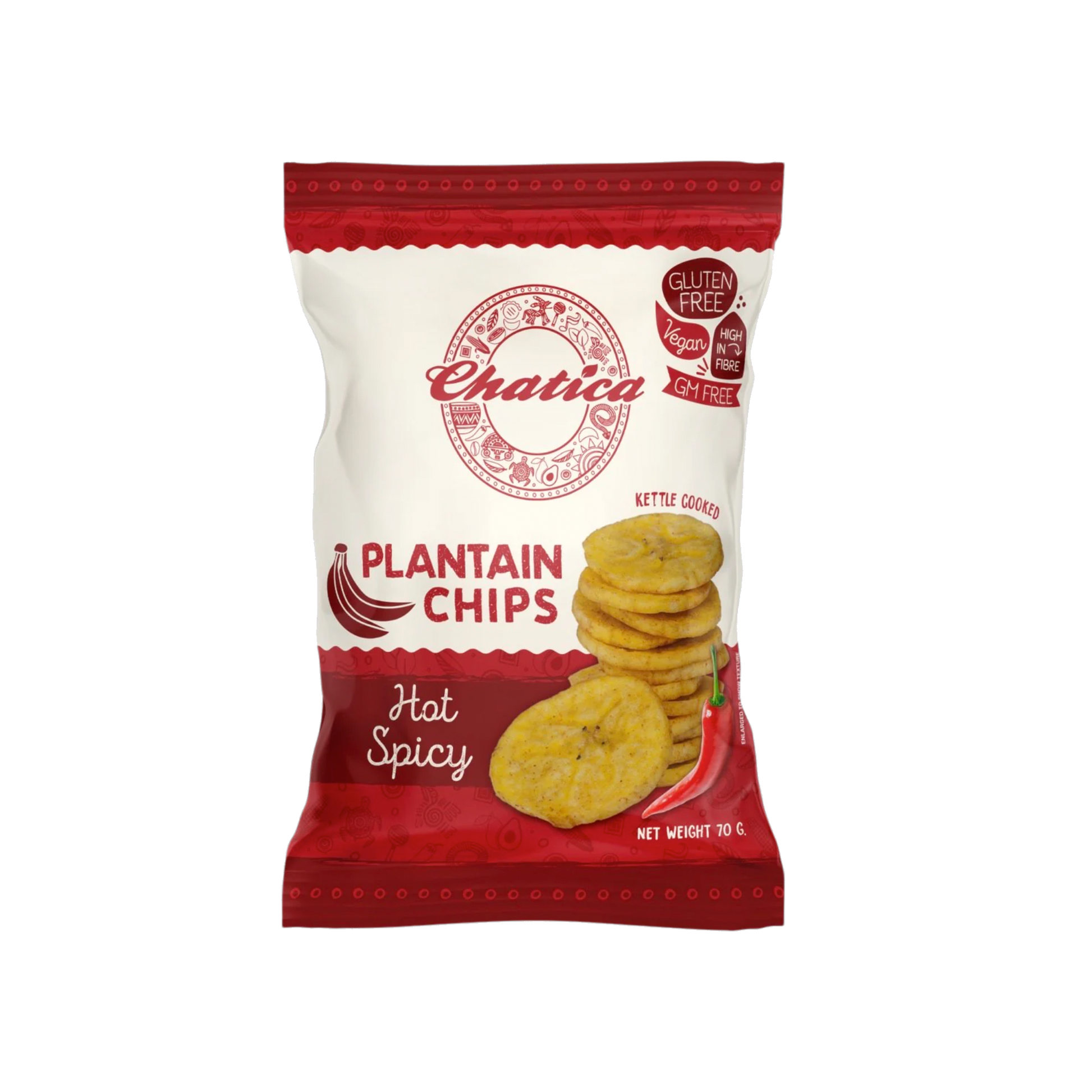 Chatica Platanitos Picantes 70g