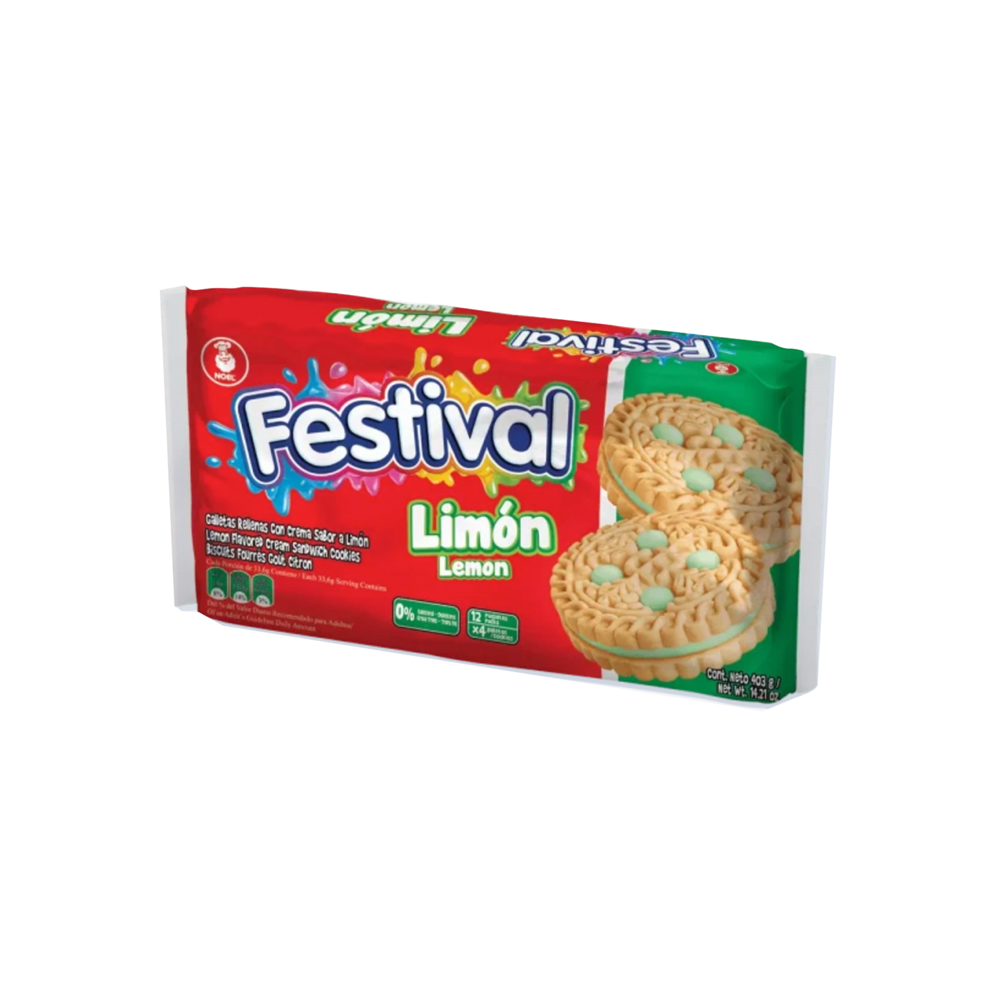 Galletas Festival de Limón 415g