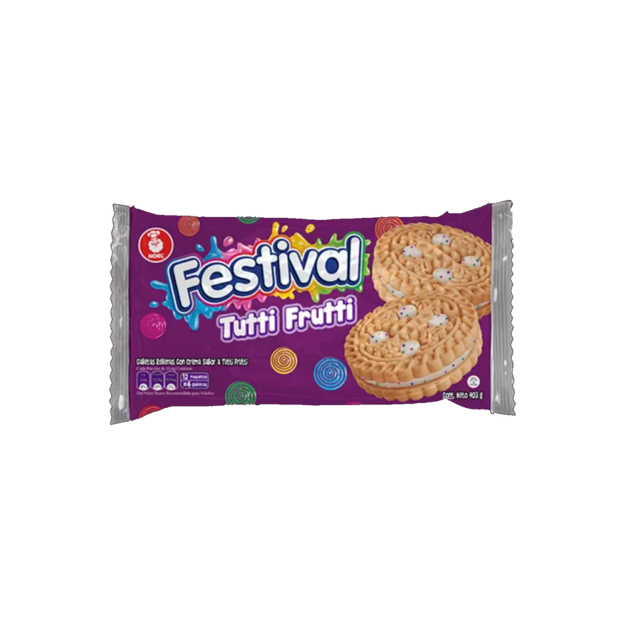 Galletas Festival Tutti Frutti 415g