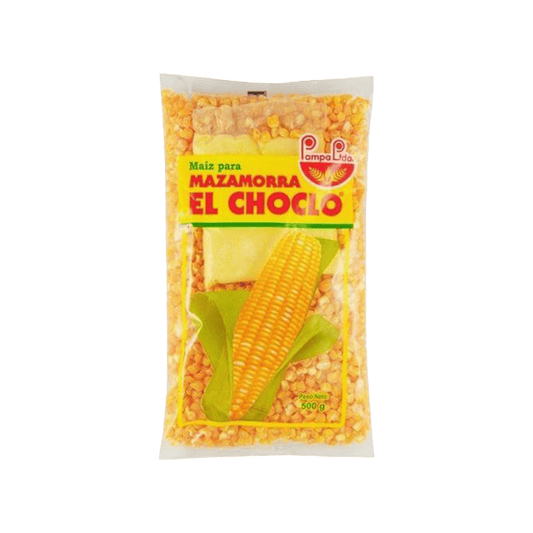 Maíz Blanco para Mazamorra El Choclo 500g - Traditional White Corn for Mazamorra