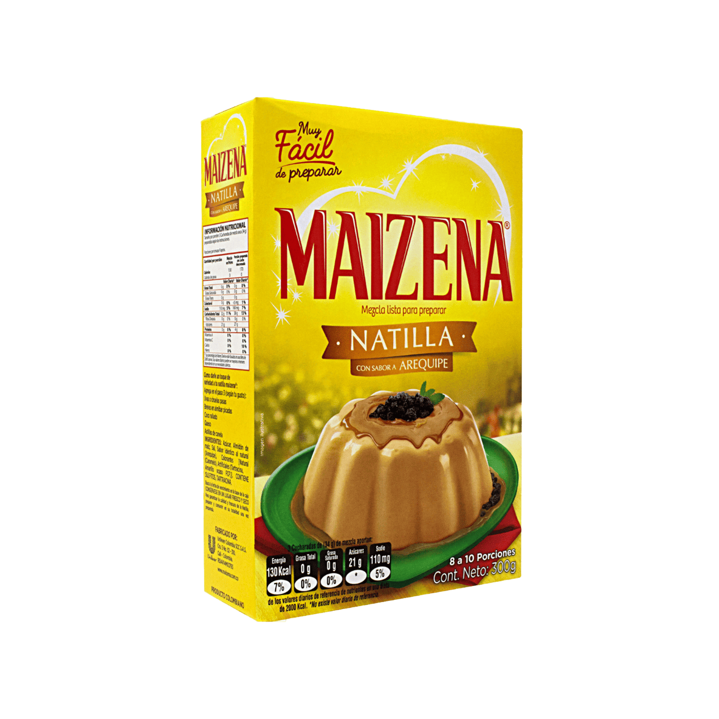 Natilla de Arequipe Maizena 340g
