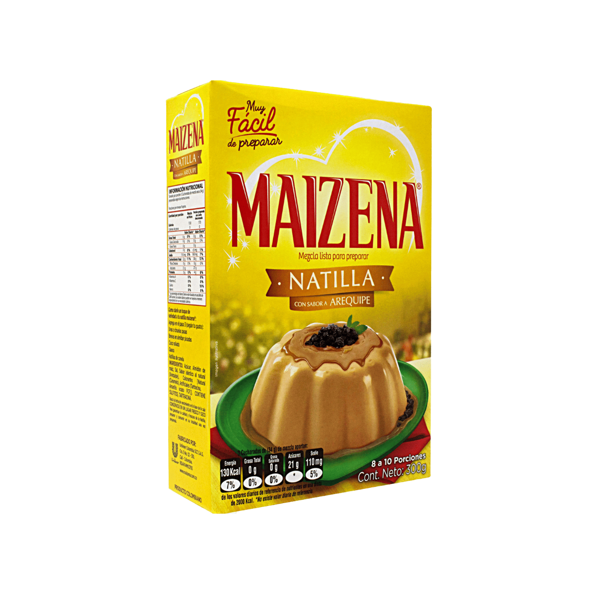 Natilla de Arequipe Maizena 340g