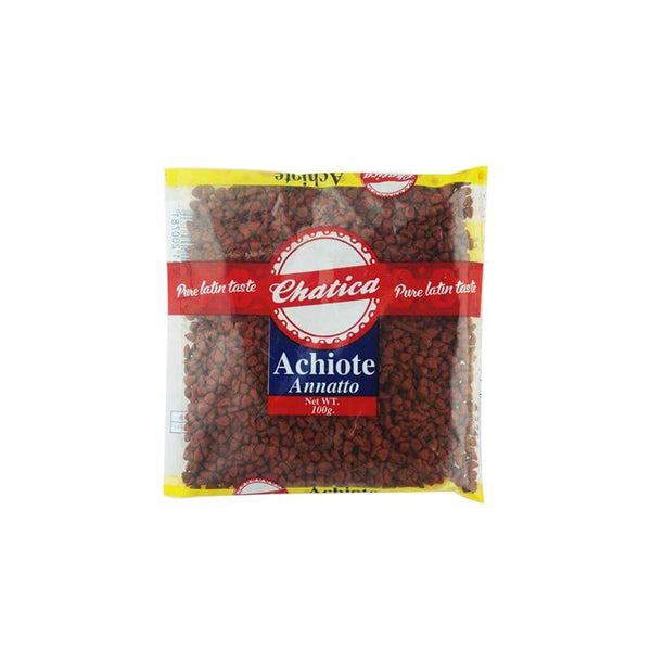 Its a packet of ground achiote annatto seeds