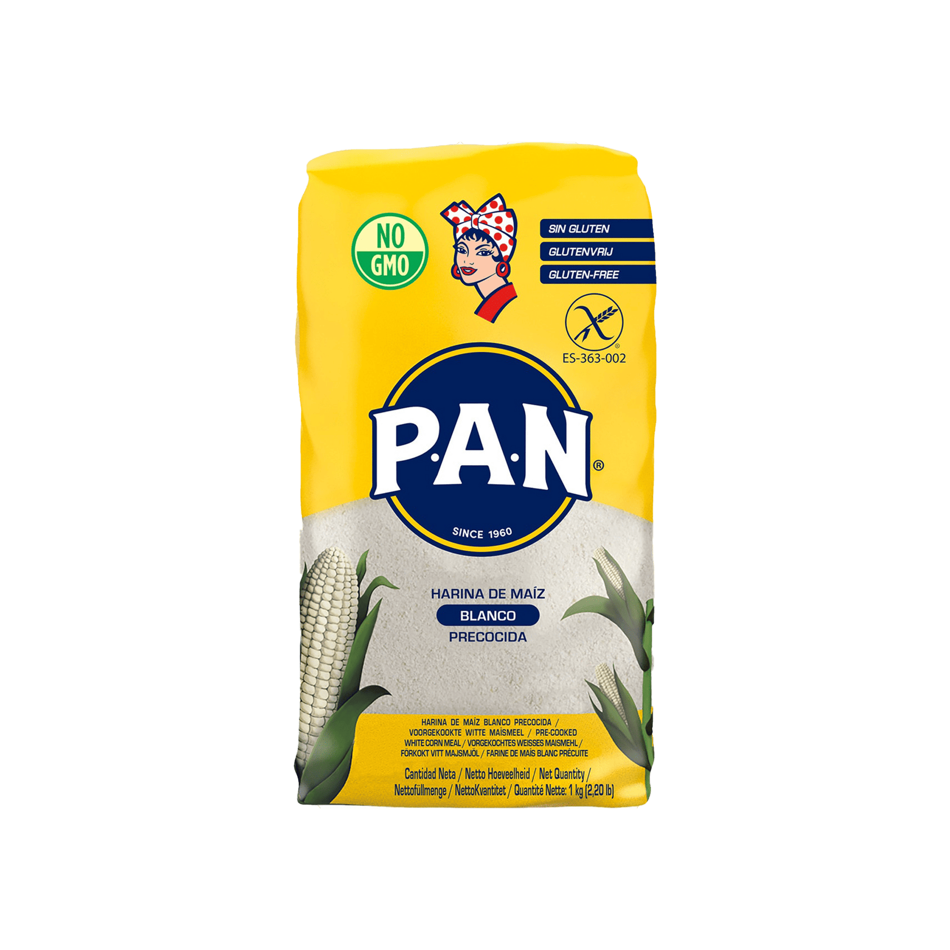 Harina de Maíz Blanco PAN